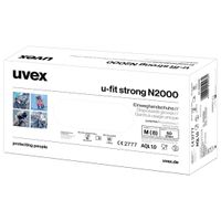 uvex 6096210 u-fit strong N2000 Chemicaliënhandschoen Maat (handschoen): XL 45 stuk(s) - thumbnail