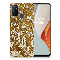 Siliconen Hoesje OnePlus Nord N100 Barok Goud - thumbnail