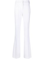 Genny pantalon évasé à taille haute - Blanc - thumbnail