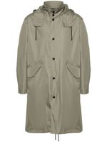 A.P.C. parka Anthony à coupe longue - Vert