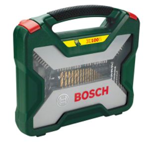 Bosch Accessories 2607019330 X-Line TiN 100-delig Universeel boor assortiment