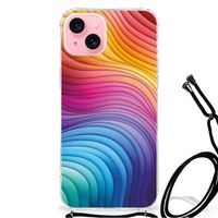 Shockproof Case voor iPhone 15 Plus Regenboog - thumbnail