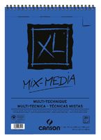 Aquarelblok Canson XL Mix Media A4 300gr 30vel spiraal - thumbnail