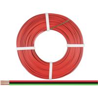 Donau Elektronik 318-014-25 Draad 3 x 0.14 mm² Rood, Zwart, Groen 25 m