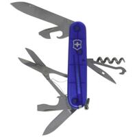 Victorinox Climber 1.3703.T2 Zwitsers zakmes Aantal functies 14 Blauw (transparant) - thumbnail