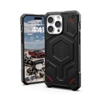 URBAN ARMOR GEAR Monarch Pro beschermhoes compatibel met Apple iPhone 15 Pro Max [Draadloos opladen/Magnetisch opladen compatibel, 5-laagse bescherming] kevlar zwart