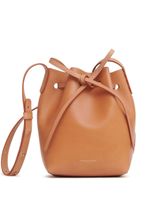 Mansur Gavriel mini sac seau en cuir - Orange - thumbnail