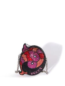 PUCCI pochette Pucci P à ornements en cristal - Rose