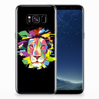 Samsung Galaxy S8 Telefoonhoesje met Naam Lion Color Samsung Galaxy S8 Telefoonhoesje met Naam Lion Color