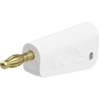 Stäubli LQ-4A-30 laboratoriumstekker stift-Ø: 4mm wit
