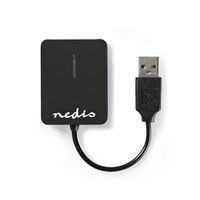 Nedis Kaartlezer | All-in-One | USB 2.0 | 1 stuks - CRDRU2300BK CRDRU2300BK