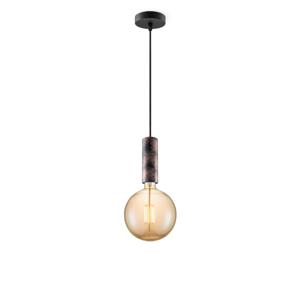 Home sweet home hanglamp Saga roest Globe g180 - amber