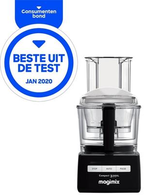 Magimix Foodprocessor - zwart - CS 3200 XL