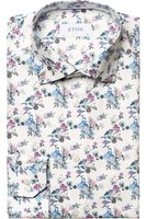 ETON Contemporary Fit Overhemd blauw, Bloemen - thumbnail