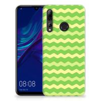Huawei P Smart Plus (2019) TPU bumper Waves Green