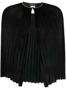 Fabiana Filippi blouse à design plissé - Noir