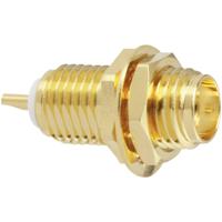 Amphenol SMA6351B1-3GT50G-50 SMA6351B1-3GT50G-50 SMA-connector Bus, inbouw verticaal 50 Ω 1 stuk(s)