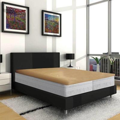 VP - Dubbel Jersey Topper Hoeslaken - Zand VP - Dubbel Jersey Topper Hoeslaken - Zand