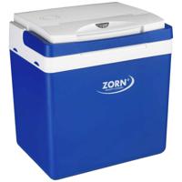 ZORN Z26 12/ 230V Koelbox Energielabel: E (A - G) Thermo-elektrisch 12 V, 230 V Blauw-wit 25 l Max. 18 °C onder omgevingstemperatuur - thumbnail