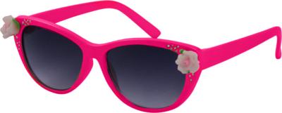 Kool-KidZ Kinder Zonnebril met Roosjes Fuchsia