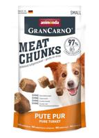 Animonda Meat Chunks, vleessnacks voor volwassen honden, Pure Puur kalkoen, Small