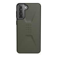 UAG Rugged Case for Samsung Galaxy S21 Plus 5G [6.7-inch] - Civilian Olive - Achterzijde behuizing voor mobiele telefoon - olijfgroen - voor Samsung Galaxy S21+ 5G