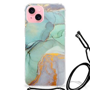 Back Cover voor iPhone 15 Plus Watercolor Mix