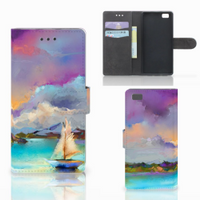 Hoesje Huawei Ascend P8 Lite Boat - thumbnail