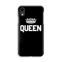 Queen zwart: iPhone XR Volledig Geprint Hoesje - thumbnail