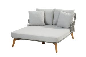 4-Seasons Sempre Daybed - Teak/Silver Grey