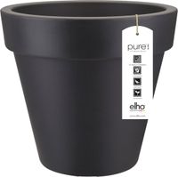 Elho: Pure Round Plantenbak 50 cm - Antraciet - thumbnail