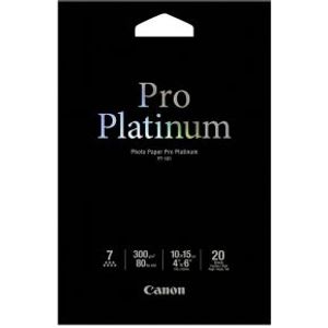 Canon PT-101 - Pro Platinum Photo 10x15cm, 20 sheets pak fotopapier