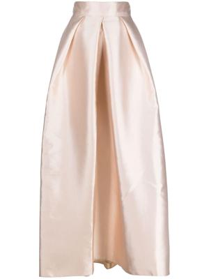 Gemy Maalouf High waist plooirok - Beige