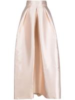 Gemy Maalouf High waist plooirok - Beige