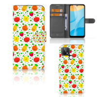 OPPO A15 Book Cover Fruits - thumbnail