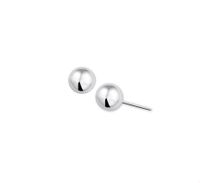 TFT Oorknoppen Bol Zilver Gerhodineerd Glanzend 3 mm x 3 mm