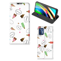 Motorola Moto G9 Plus Flip Style Cover IJsjes