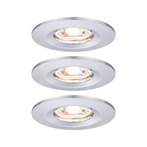 Paulmann 94303 EBL Nova mini Coin LED-inbouwlamp Set van 3 stuks LED 4 W Chroom