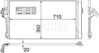 Condensor, airconditioning MAHLE, u.a. für Mercedes-Benz - thumbnail