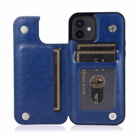 Samsung Galaxy A52S hoesje - Backcover - Pasjeshouder - Portemonnee - Kunstleer - Blauw