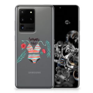 Samsung Galaxy S20 Ultra Telefoonhoesje met Naam Boho Summer