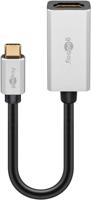 Goobay 60194 USB grafische adapter Zwart, Zilver - thumbnail