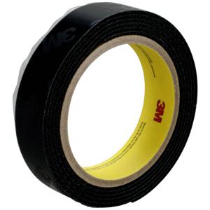 3M Klittenband Om vast te plakken (l x b) 45.72 m x 50.8 mm Zwart 1 stuk(s)