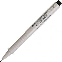 Faber-Castell 166699 - inktpen Ecco Pigment 0,6 mm, zwart, 1 stuk