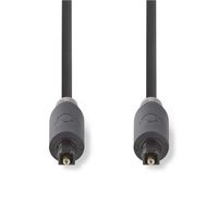 Nedis Optische Audiokabel | TosLink Male naar TosLink Male | 2 m | 1 stuks - CABW25000AT20 CABW25000AT20 - thumbnail