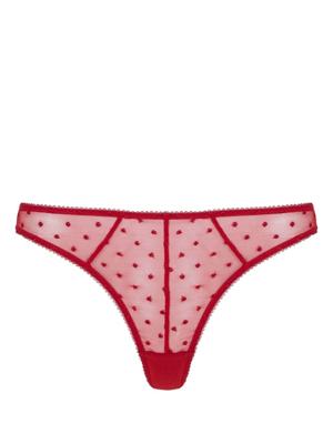 Kiki de Montparnasse string Merci - Rouge