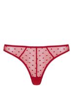 Kiki de Montparnasse string Merci - Rouge