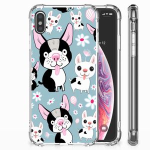 Apple iPhone Xs Max Case Anti-shock Hondjes