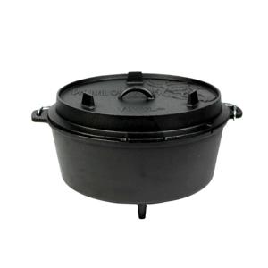 Valhal Dutch Oven Gietijzer met pootjes 12 L