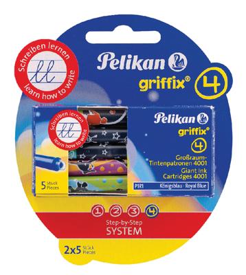 Inktpatroon pelikan griffix blauw